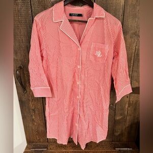 Ralph Lauren Striped Sleep Shirt